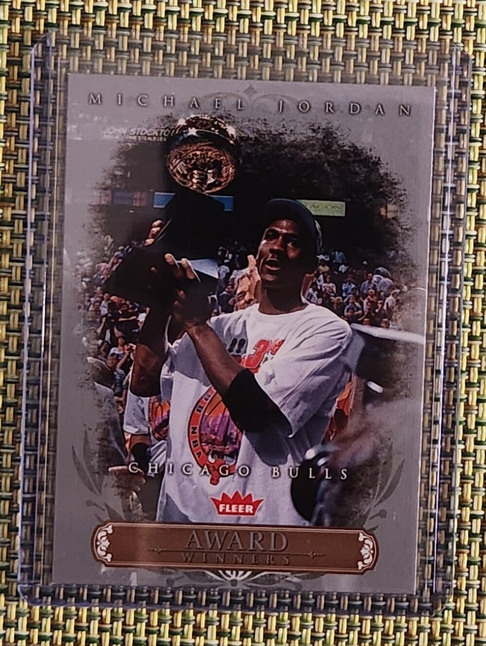 Michael Jordan 1988 NBA MVP Chicago Bulls Card